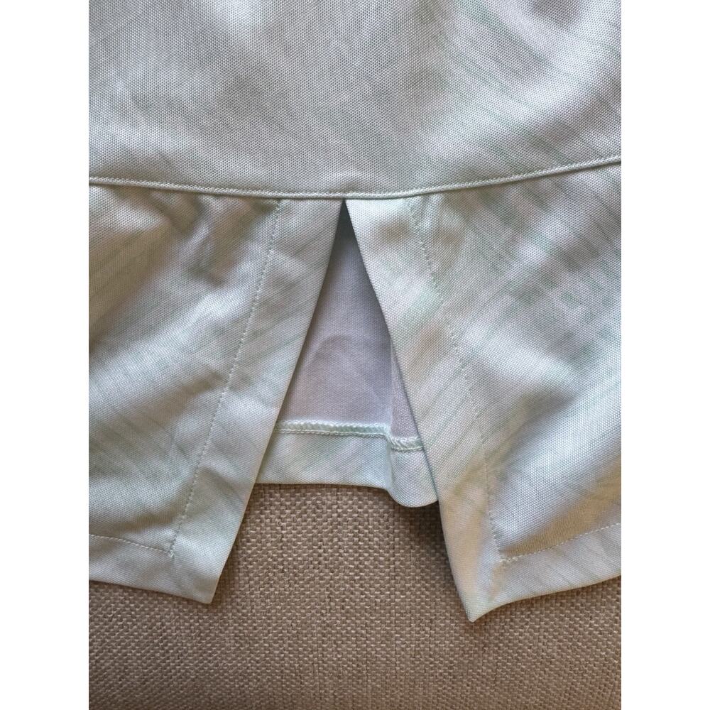 Lady Hagen Golf Polo Womens Large Sleeveless Mint Palm Print Tennis Pickleball - Picture 6 of 9